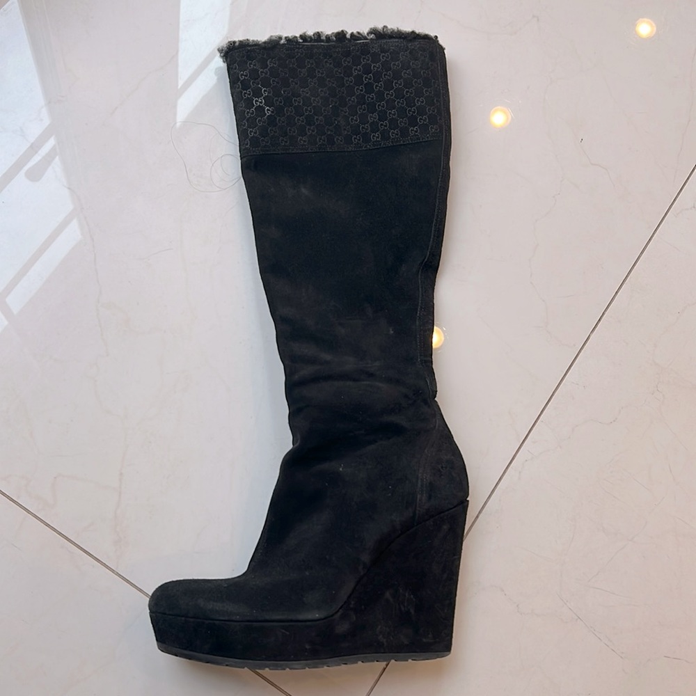 Gucci boots Nero 296265C0410